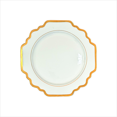 Teller flach 21cm _Sunflower weiss__top